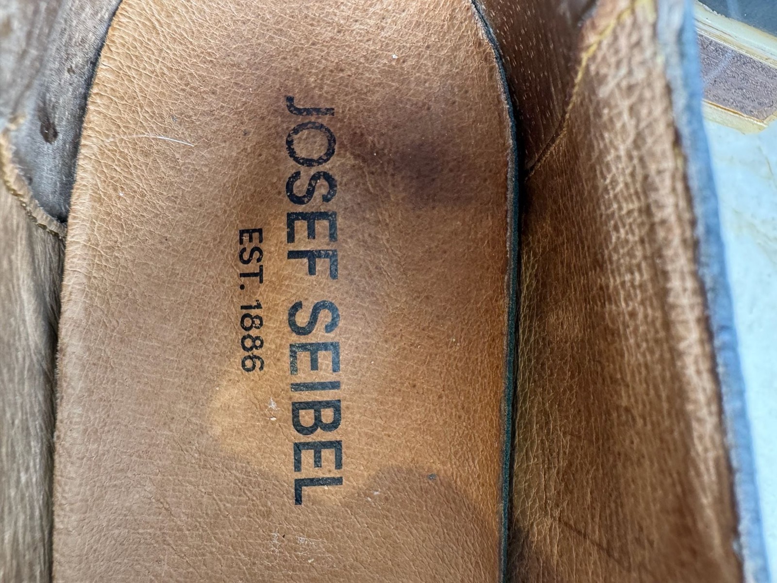 Josef Seibel Sienna Black Leather Chelsea Ankle Booties Women’s EU 40 US 9