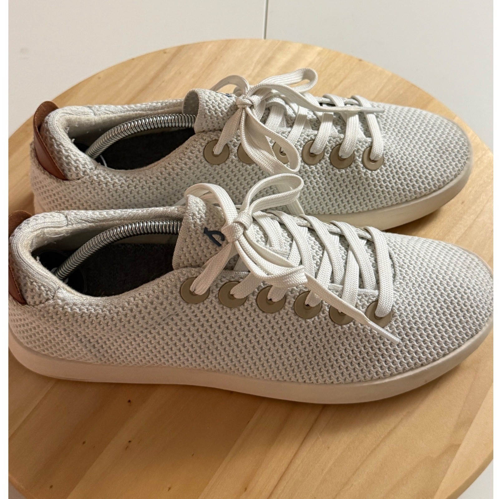 Allbirds Tree Pipers White Cream Knit Sneakers Women’s Size 10 Low Top Shoes