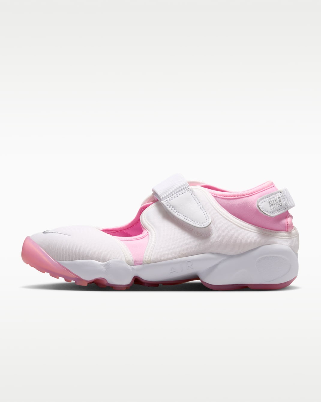 NIKE Women’s Air Rift IV6058-100 White Pink Rise Wolf Grey