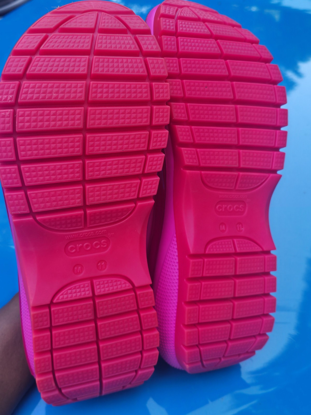 Crocs Mega Crush Platform Clog Sandal Sz: M 11 Color Bubble Pink