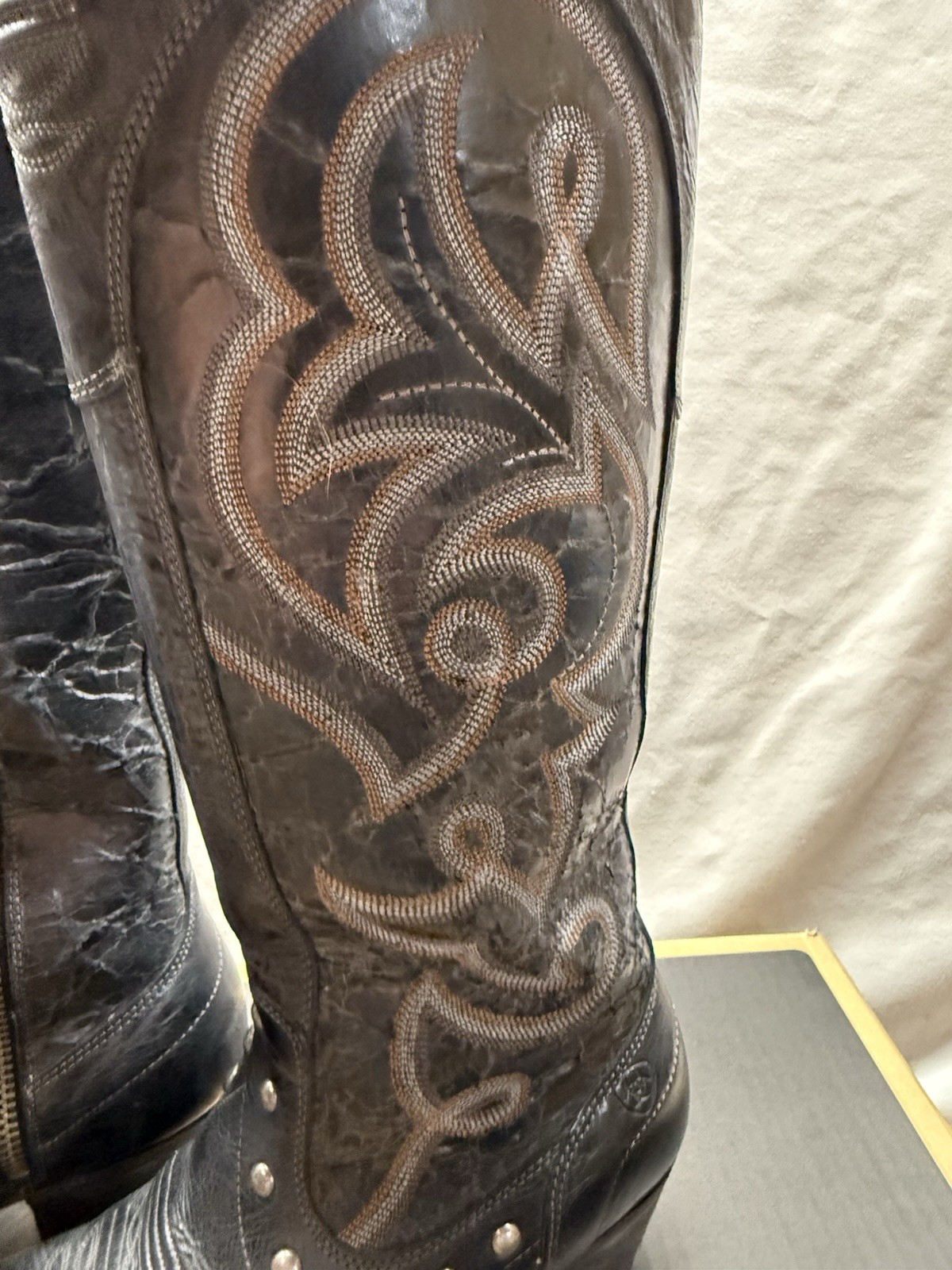Womens Ariat «Wanderlust» Studded Knee High Boots – Size 6B, Country Western