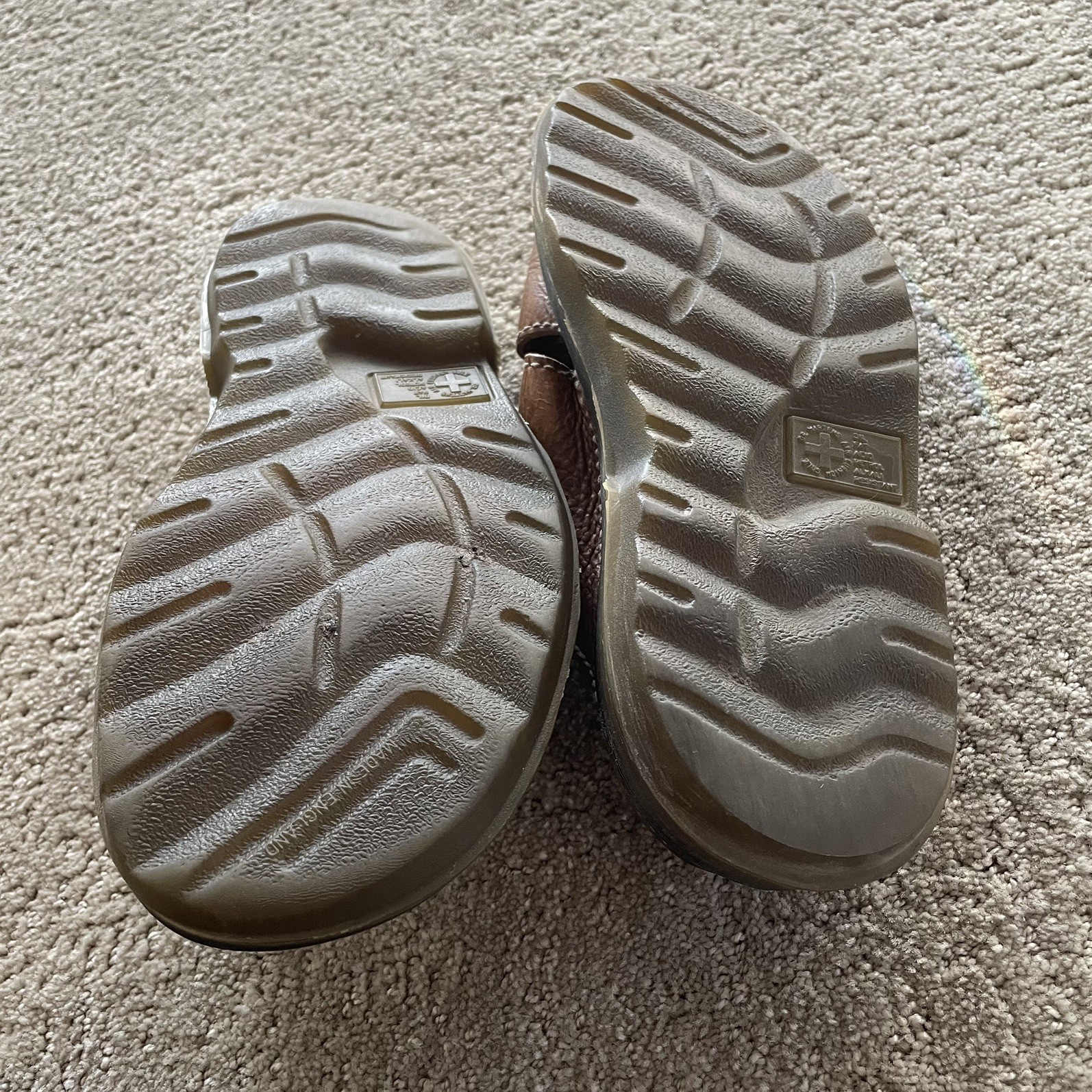 Doc Martens Vtg Y2K AIR WAIR Chunky Mule Buckle Brown US 8 (men) / 9 (women)
