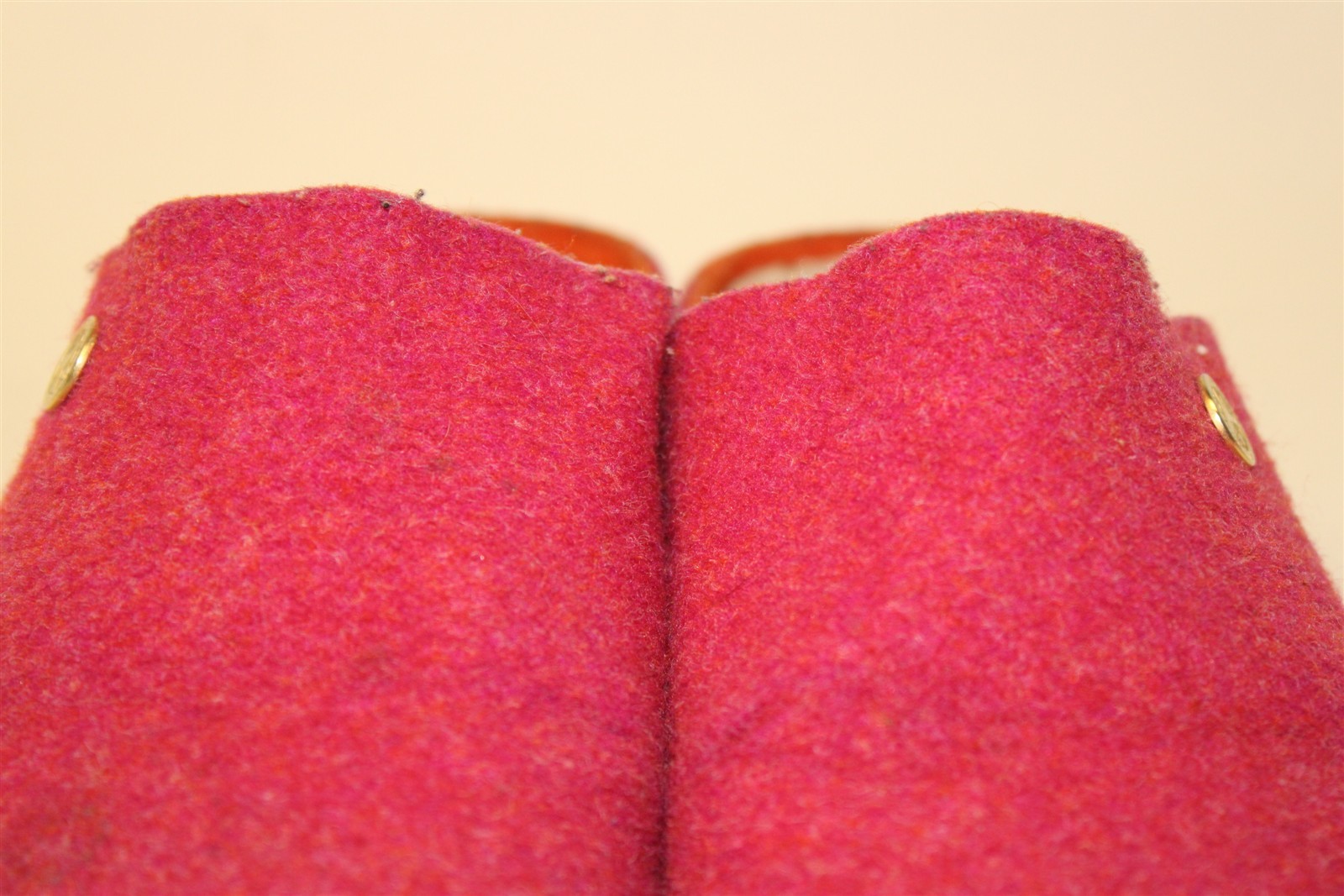 Birkenstock Germany Made Kaprun Happy Fuschia Womens US 6 EUR 37 Wool Felt Clogs