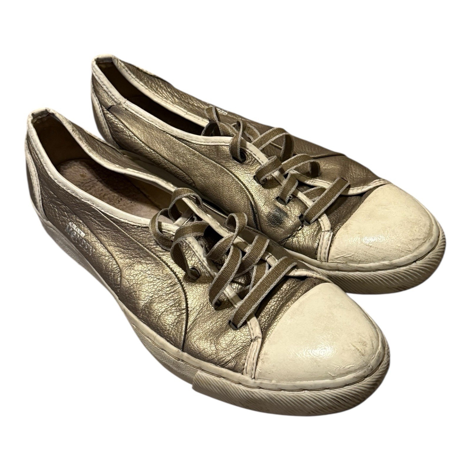 Puma Alexander McQueen Low Gold Trainers Rare Size 8 Women’s READ