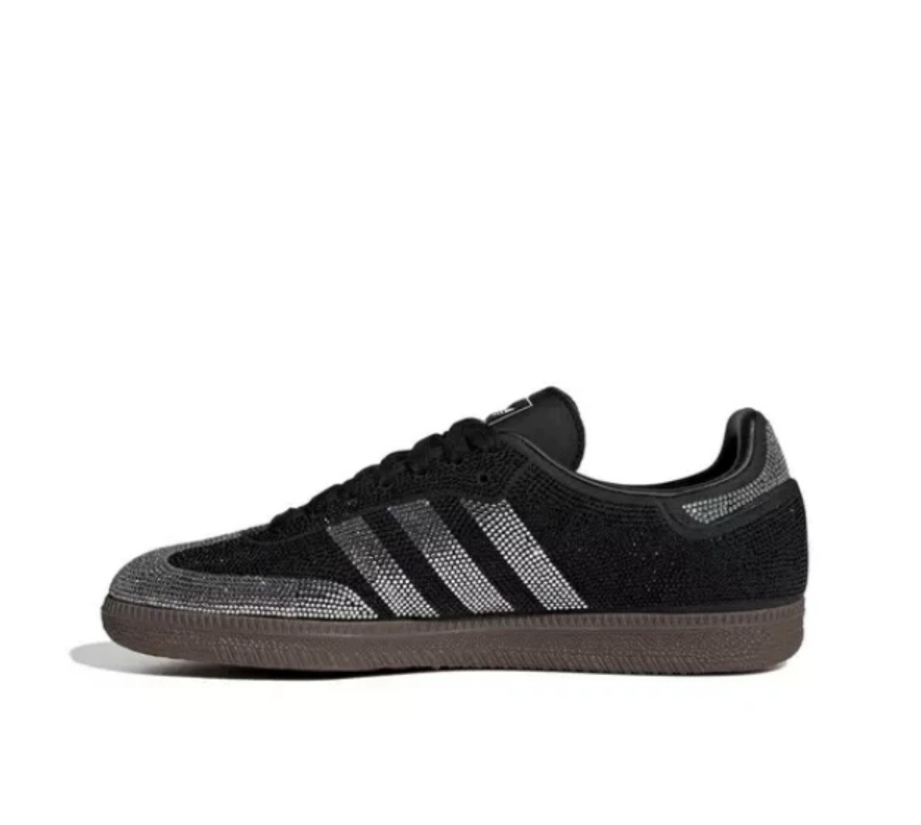 Women’s Size 9.0 adidas Originals Samba OG Rhinestone Core Black IH9052 New