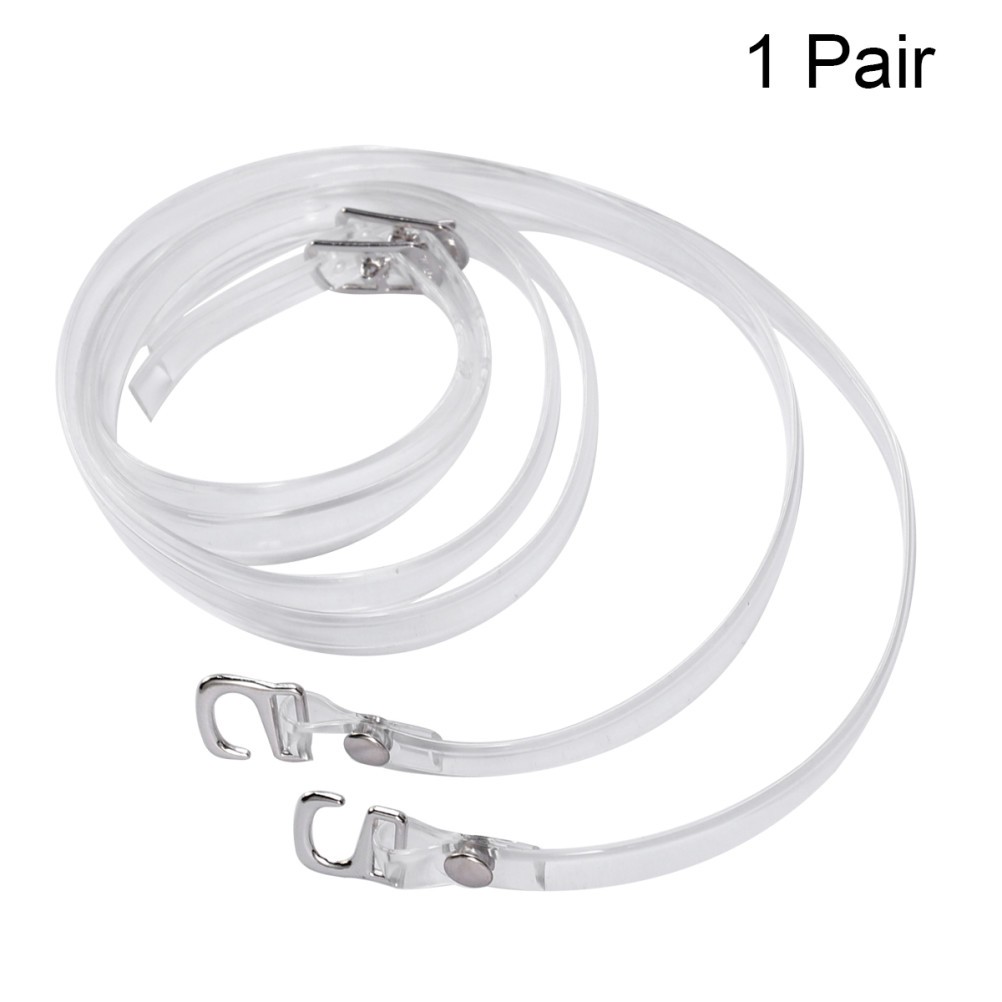 Elastic Shoe Straps for Clear Heels with Buckle