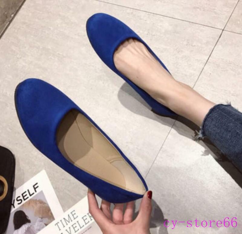 Womens Flat Round Toe Comfort Slip On Casual Flat Oxford Pumps Boat Shoes Hot