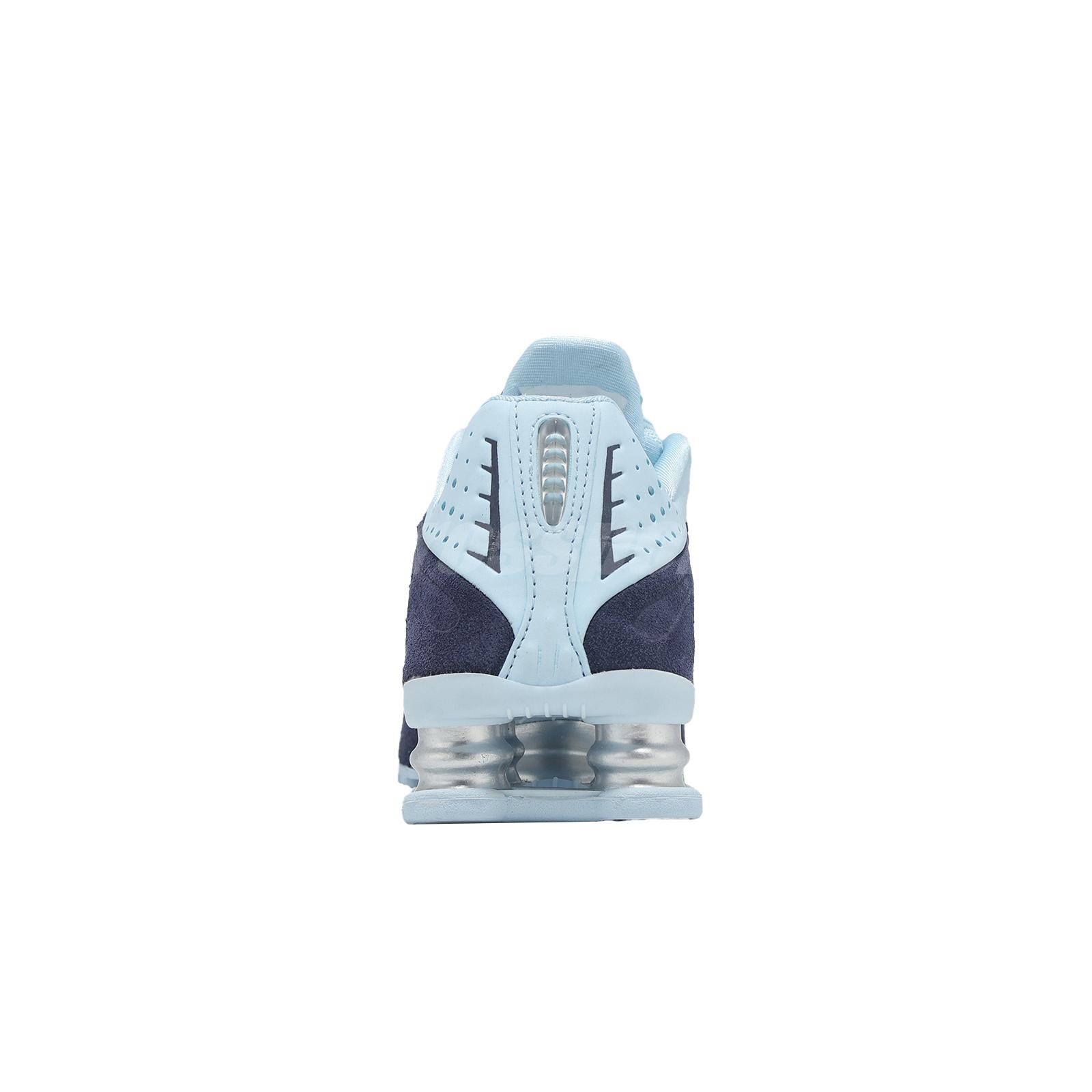 Nike Wmns Shox R4 Imperial Purple Celestine Blue Women Casual Shoes HQ7739-500