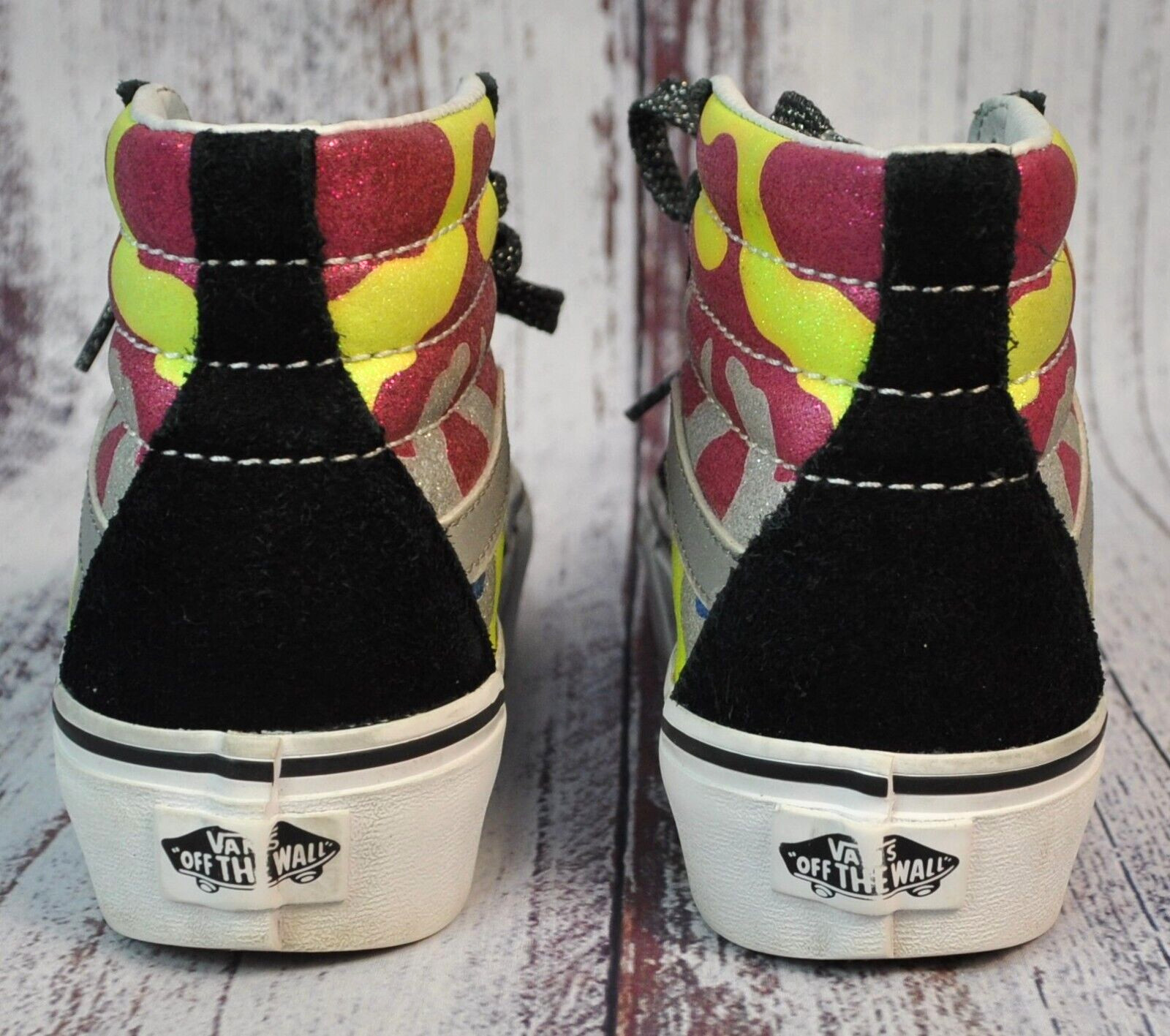 Vans Shoes Women’s 5 Men’s 3.5 SK8-Hi Tapered Stackform Multicolor Glitter