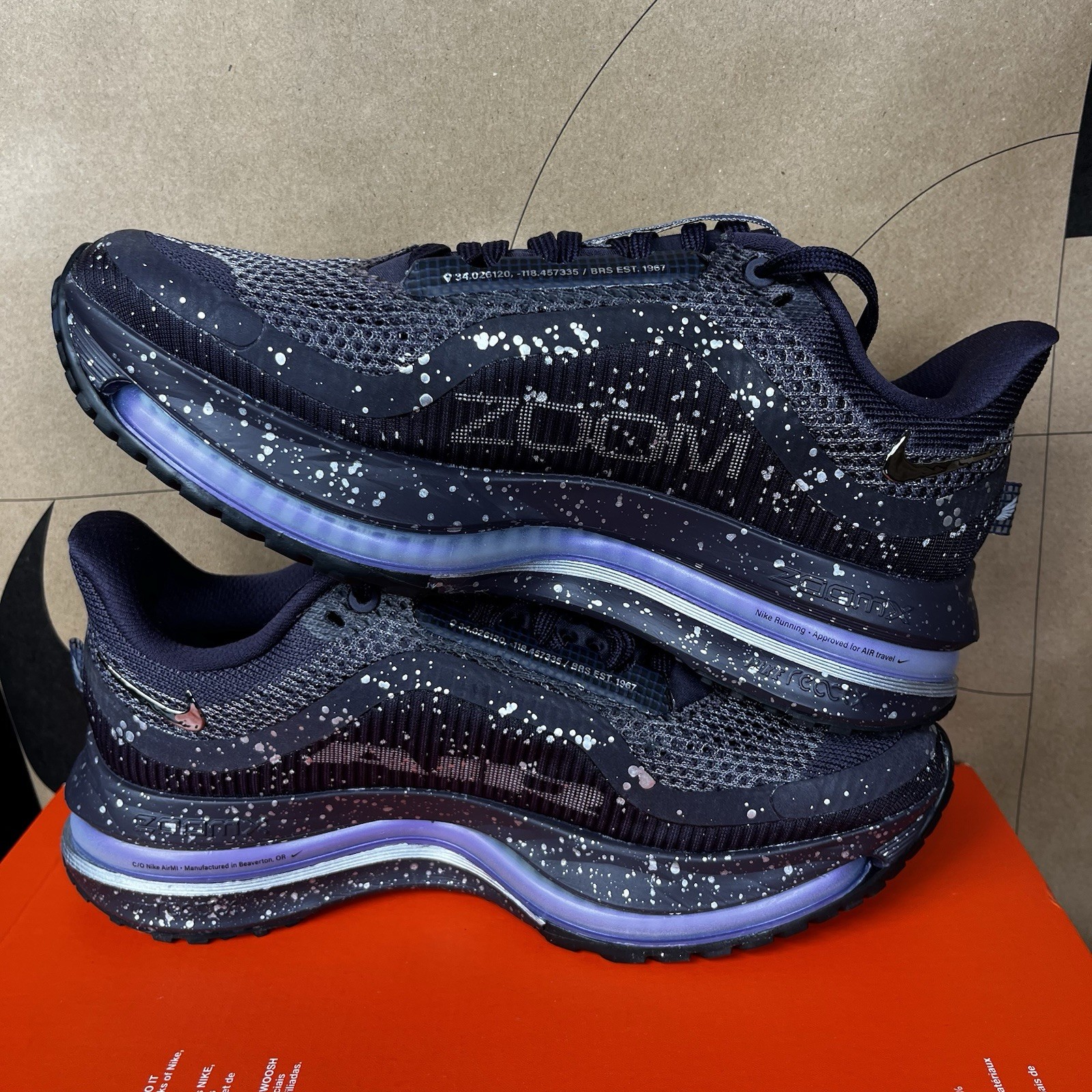 NEW Nike Pegasus Premium SE Cave Purple Silver NBY IH0861-500 Women Size 7.5