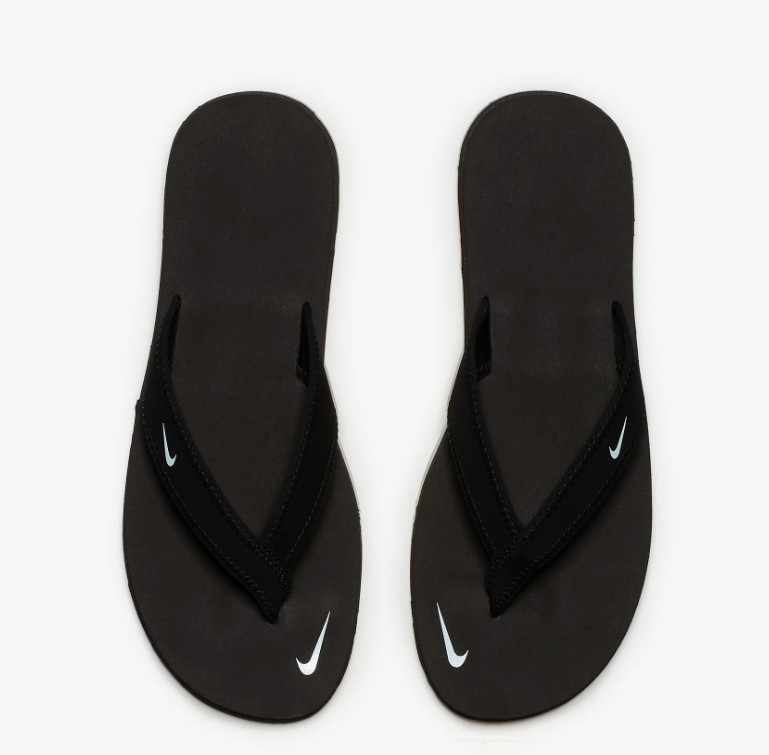 NWT Nike Celso Girl Thong Sandals Women’s Flip Flop, SZ 8, Black, 314870-011