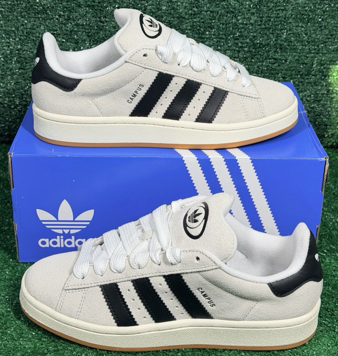 adidas Campus 00s Suede Sneakers Women’s Size 7.5 Crystal White Black GY0042 NIB