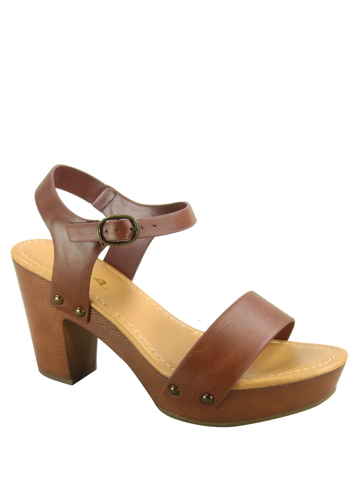 Women’s Strappy Chunky Platform Wedge Heel Sandal Shoes All Size NEW
