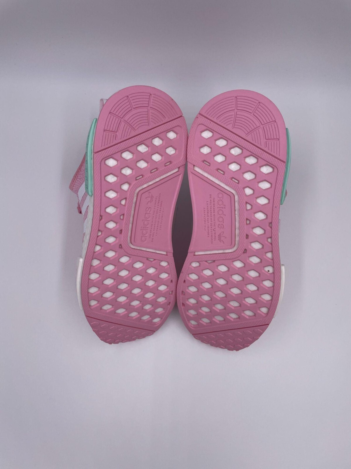 Adidas NMD R1 Hazy Rose Pink Primeknit Boost Sneakers Womens FX5029 New