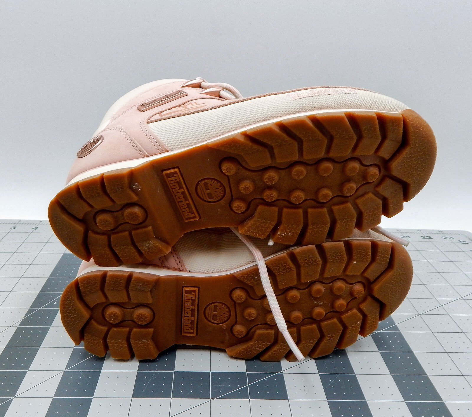 Timberland Women’s Euro Sprint Light Pink Sz 5.5 Girls Nubuck Ankle Hiker Boots