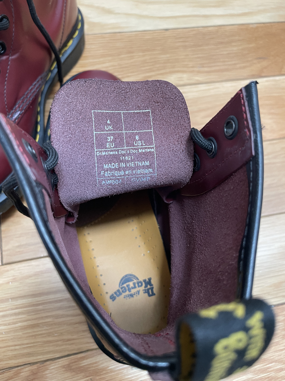 Dr. Martens 1460 Cherry Red Boots. Women’s size 6. Excellent condition. Original