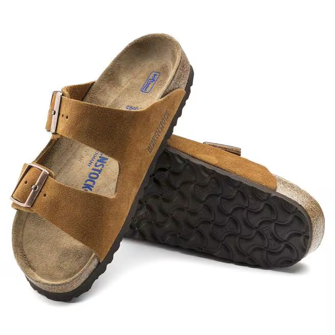 Birkenstock Arizona Mink Suede Leather Sandals Narrow/Wide EU 37-45 With Box