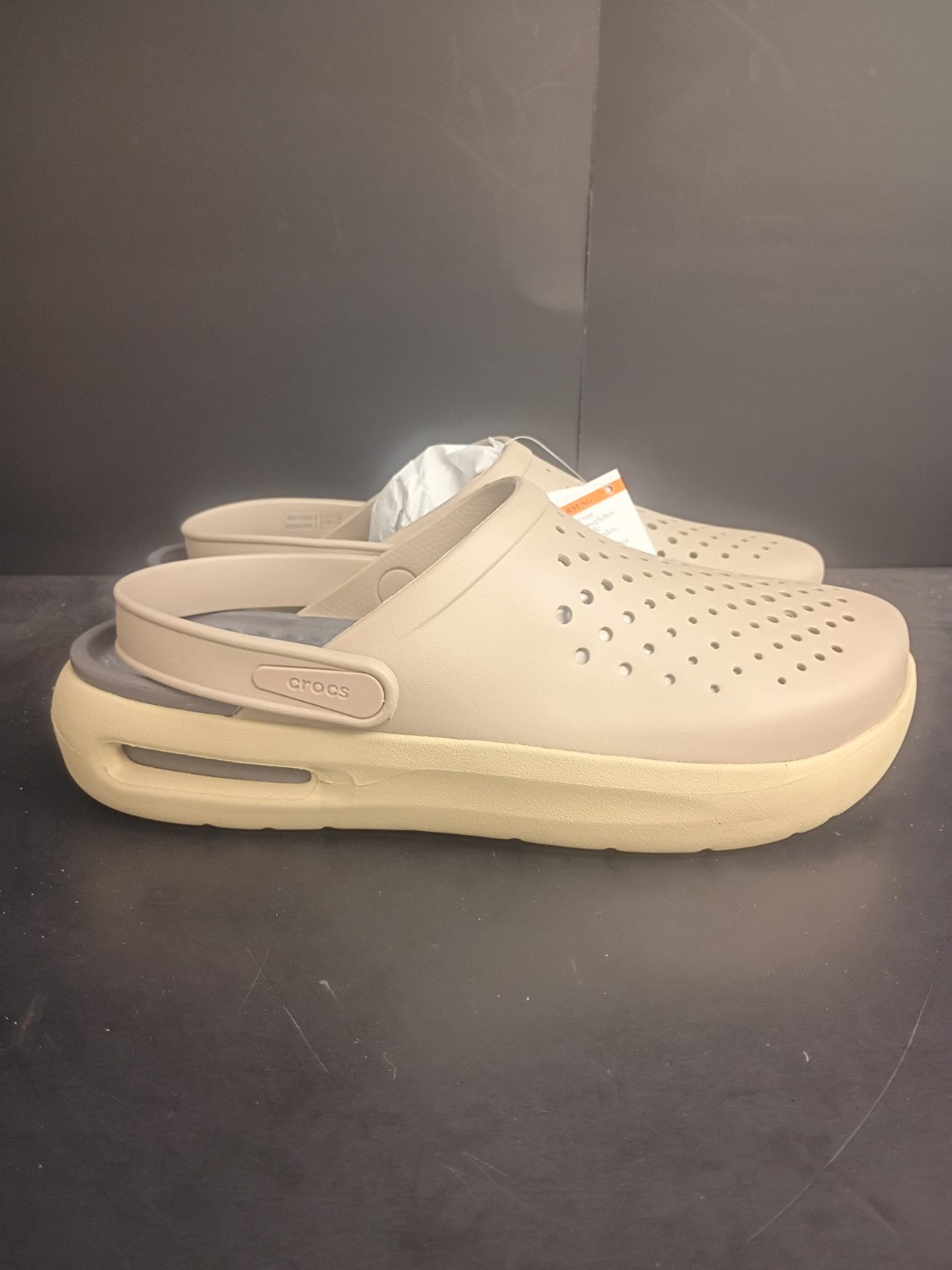 Crocs InMotion Clogs Neutral Tan Size M 10 W 12 NWOB (Hb337)