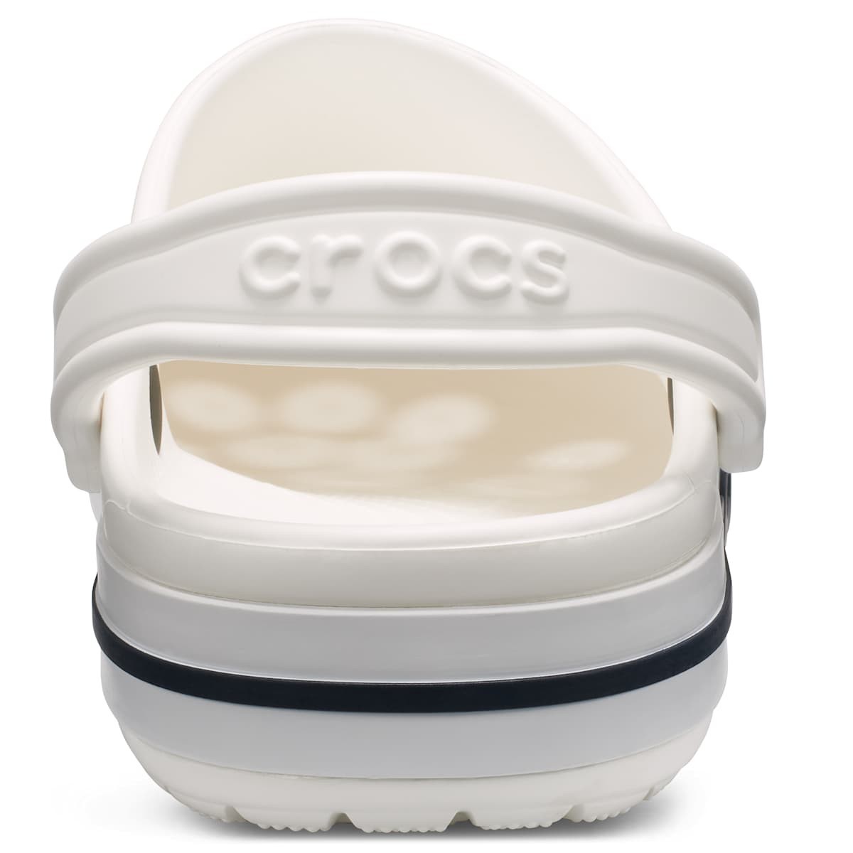 White Crocs Unisex-Adult Bayaband Clogs-M5-M8