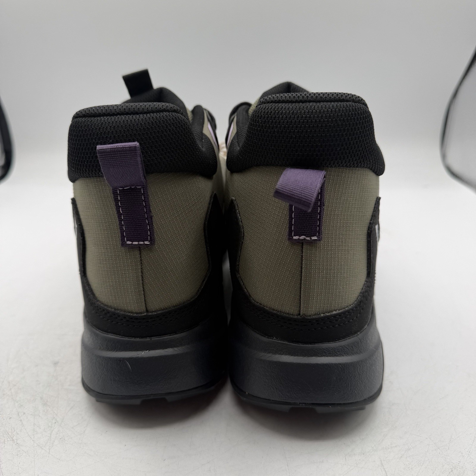 Adidas Terrex Anylander Mid Rain.Rdy Hiking Boots Womens Sz 9 Olive Green JQ9965