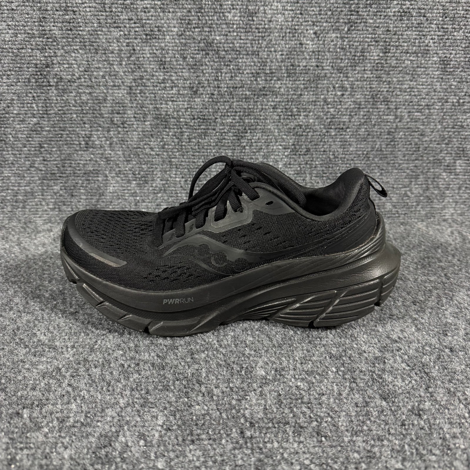 Saucony Guide 18 Women’s Running Shoes Black PWRRUN CenterPath Mesh US 6