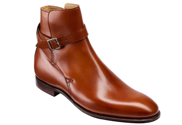 CROCKETT & JONES HOLLY CHESTNUT BROWN JODHPUR ANKLE BOOTS SIZE UK 6.5