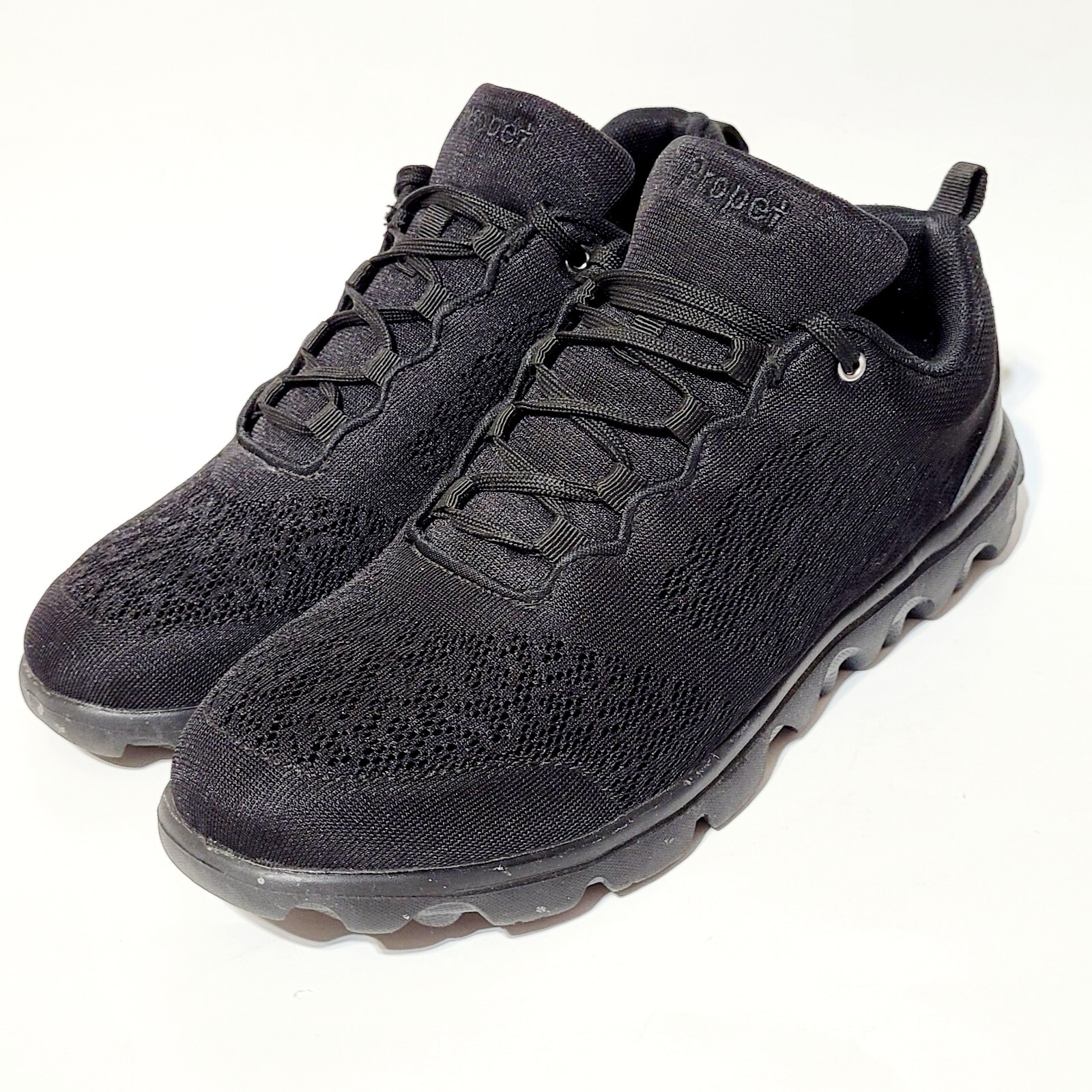 Propet W5102 TravelActiv Athletic Lace Up Comfort Sneaker Shoes Black Wms 10M US