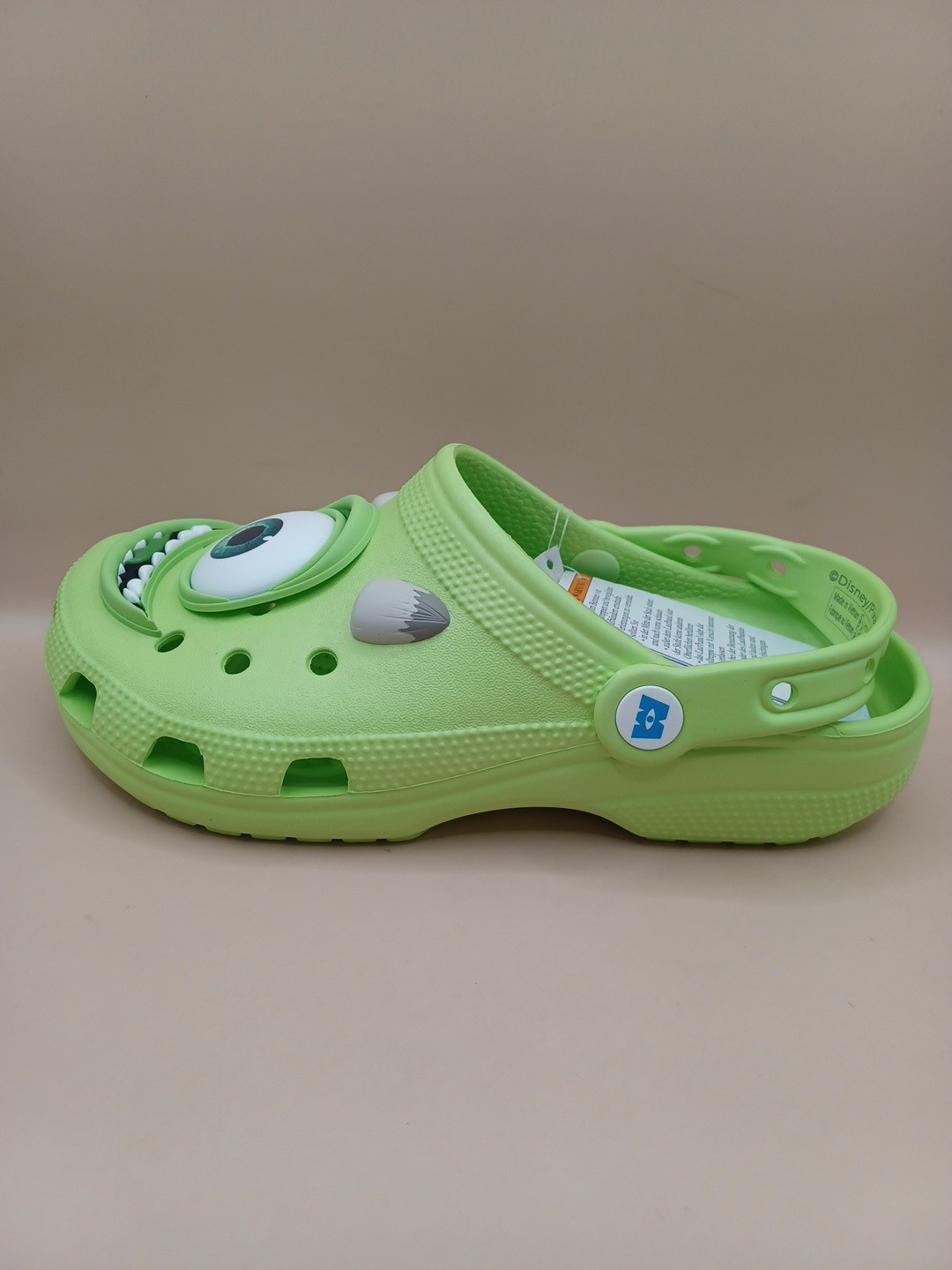 Crocs Monster Inc Mike Wazowski Classic Clog-Green Size Men 5 Women 7 US