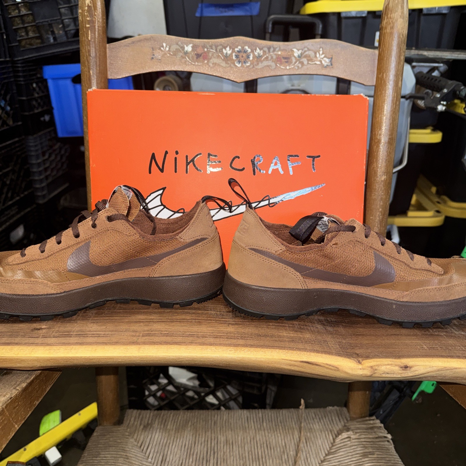 Size 10M/11.5W – Tom Sachs NikeCraft General Purpose Brown DA6672 201