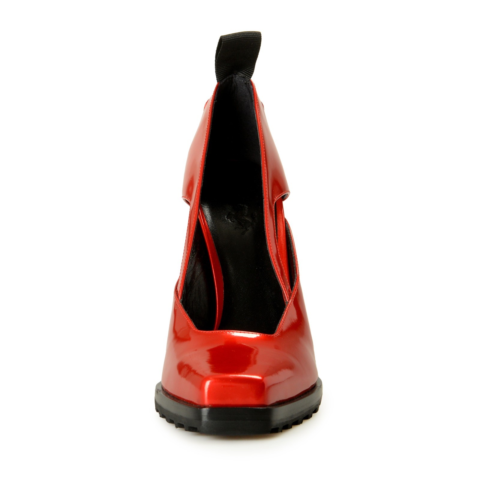 Scuderia Ferrari Women’s Iconology 100% Leather High Heel Pump Shoes US 8 IT 38