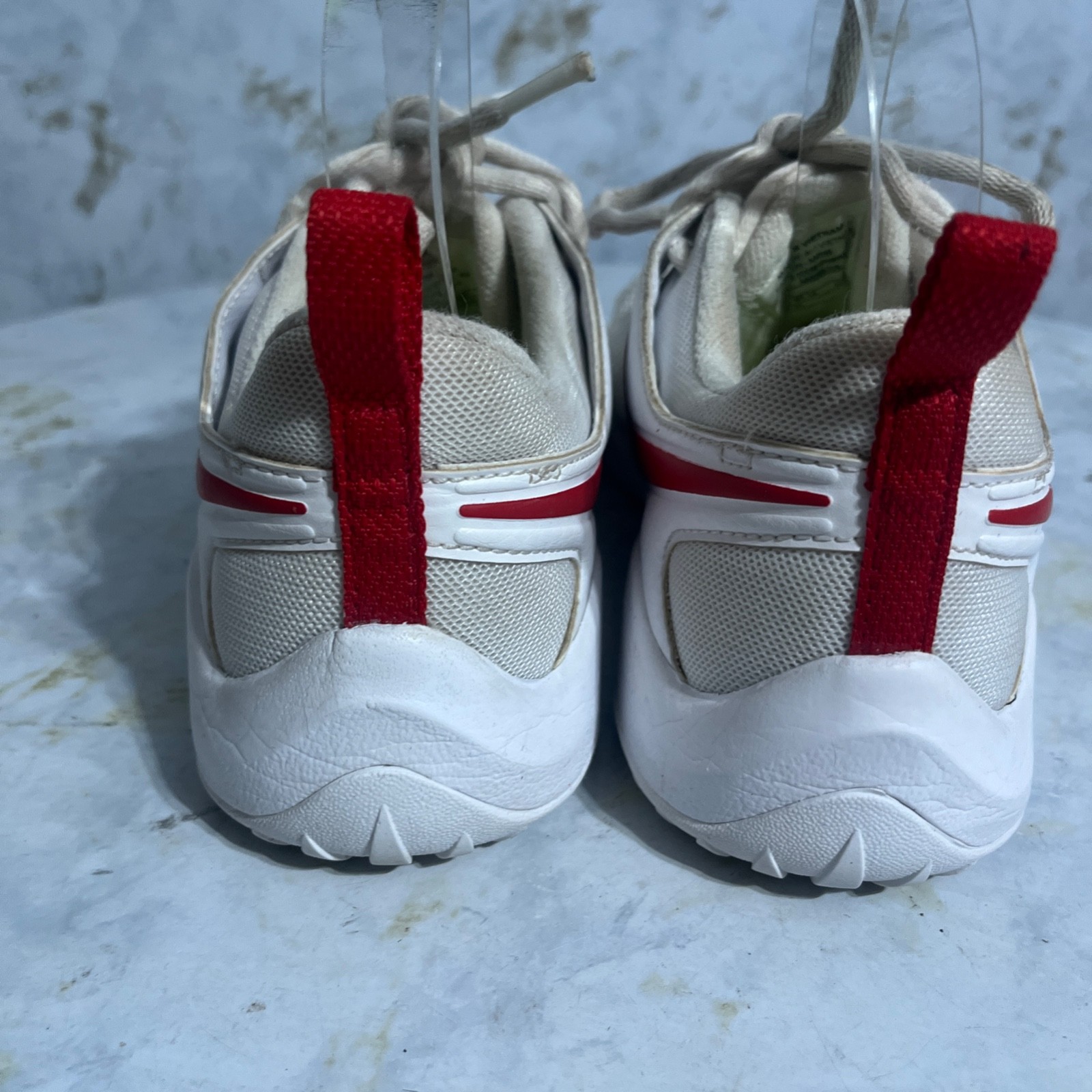 Nike Zoom Hyperace 2 Womens Size 7 Volleyball Shoes White Red Athletic Sneakers