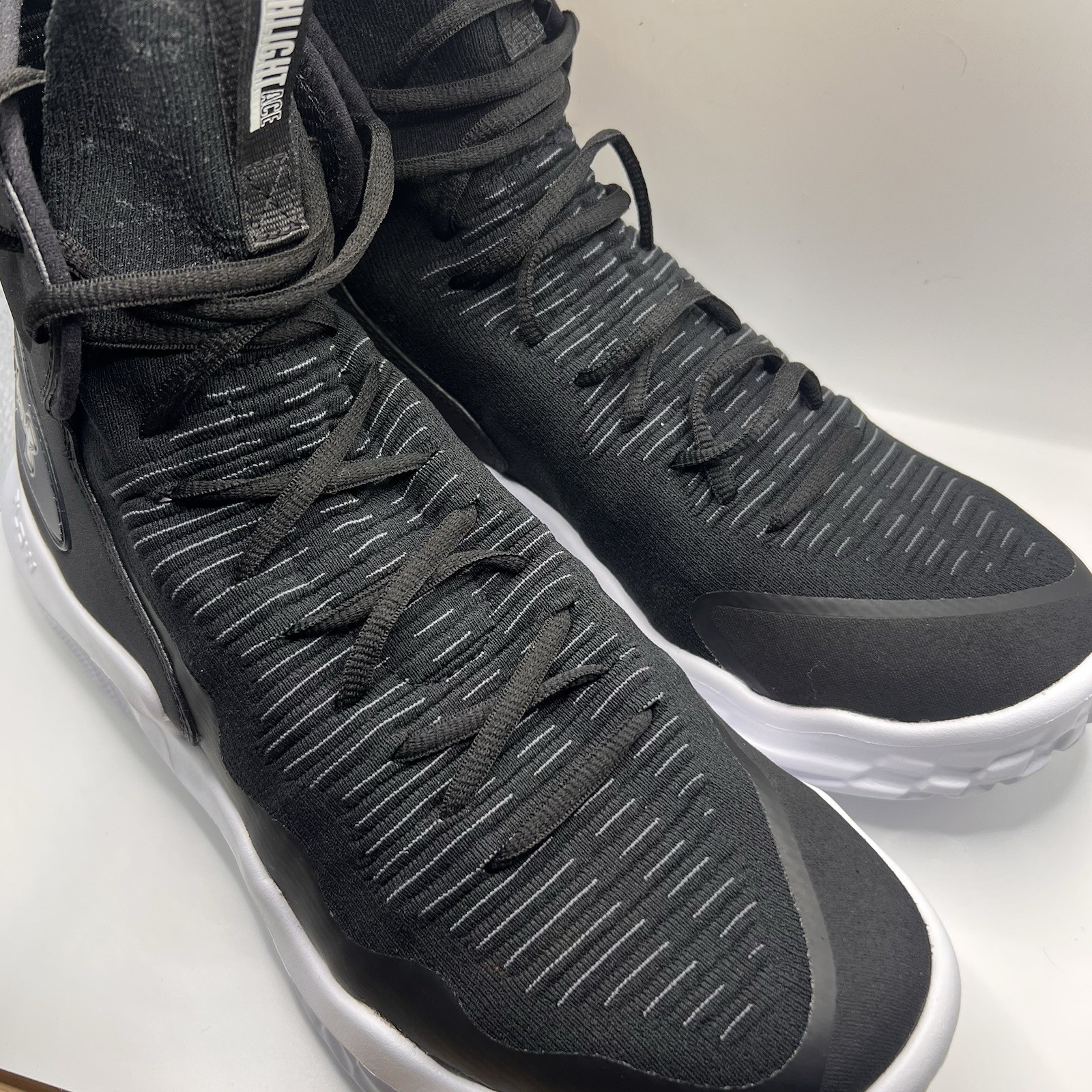 Under Armour Women’s Flow Highlight Ace Volleyball Shoes 12.5 Black High Top New