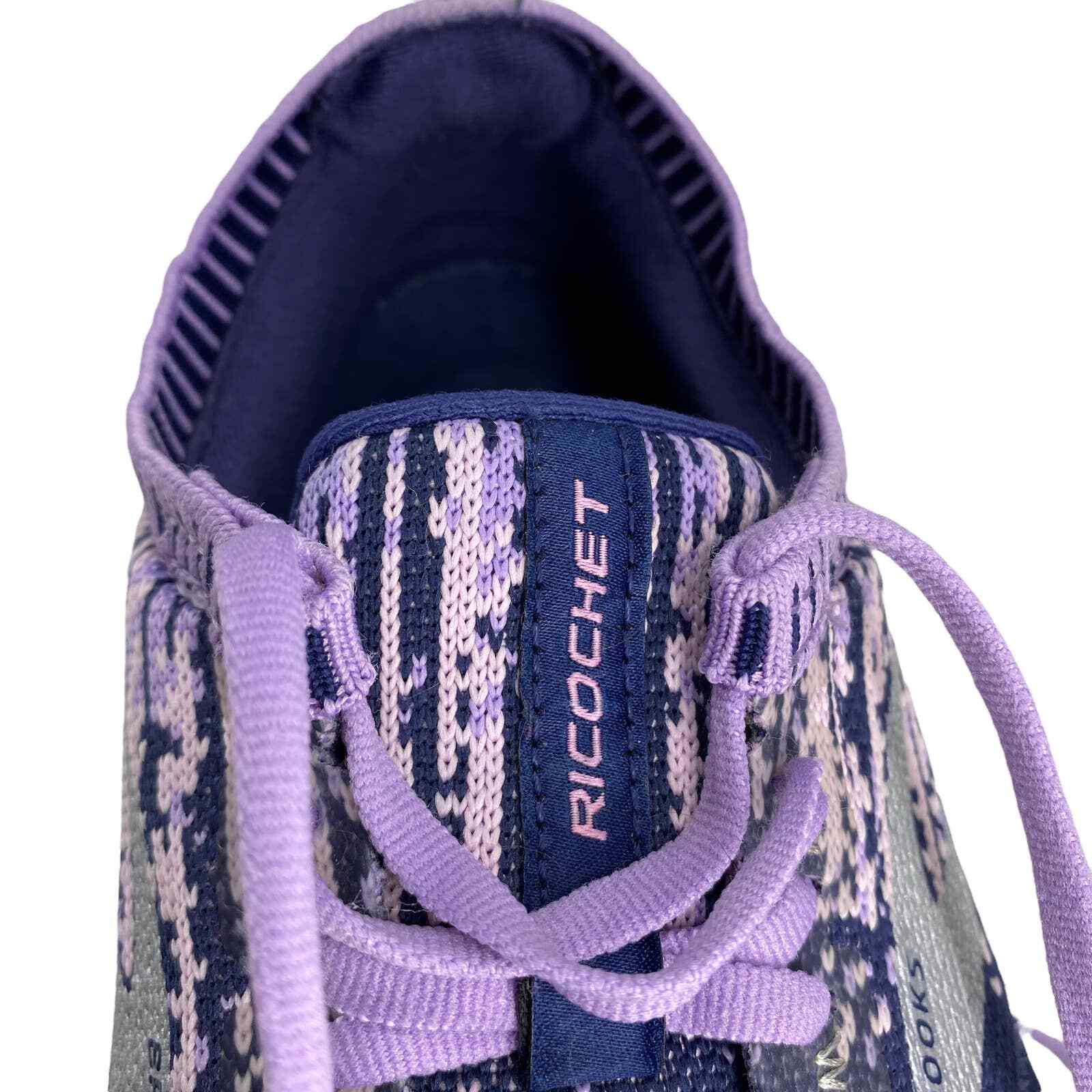 Brooks Ricochet DNA Sneakers Running Shoes Purple 1202821B575 Women’s 10 Jogging