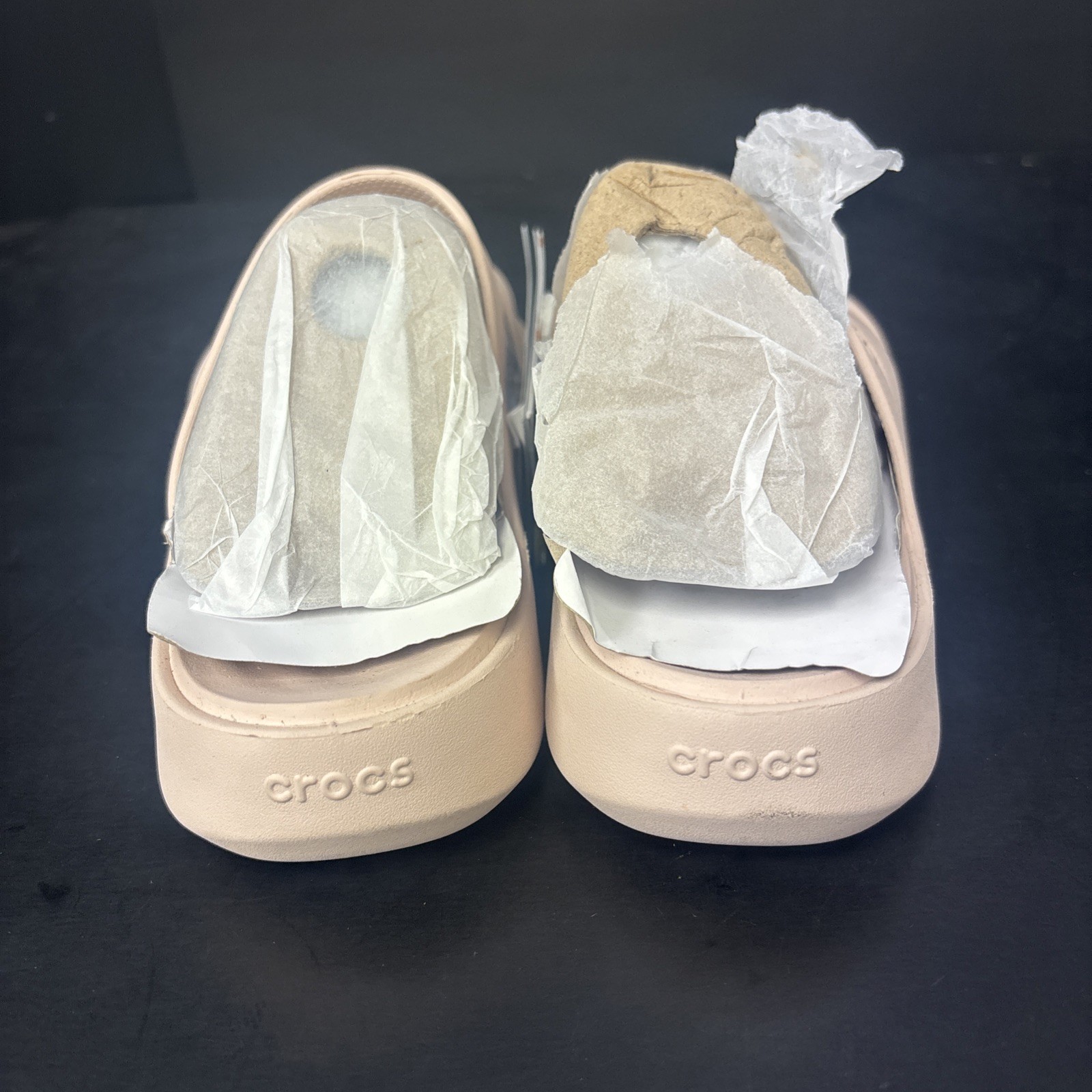 Crocs Getaway Strappy Sandals Slide Comfort Casual Quartz Women’s Size 7 NWOB