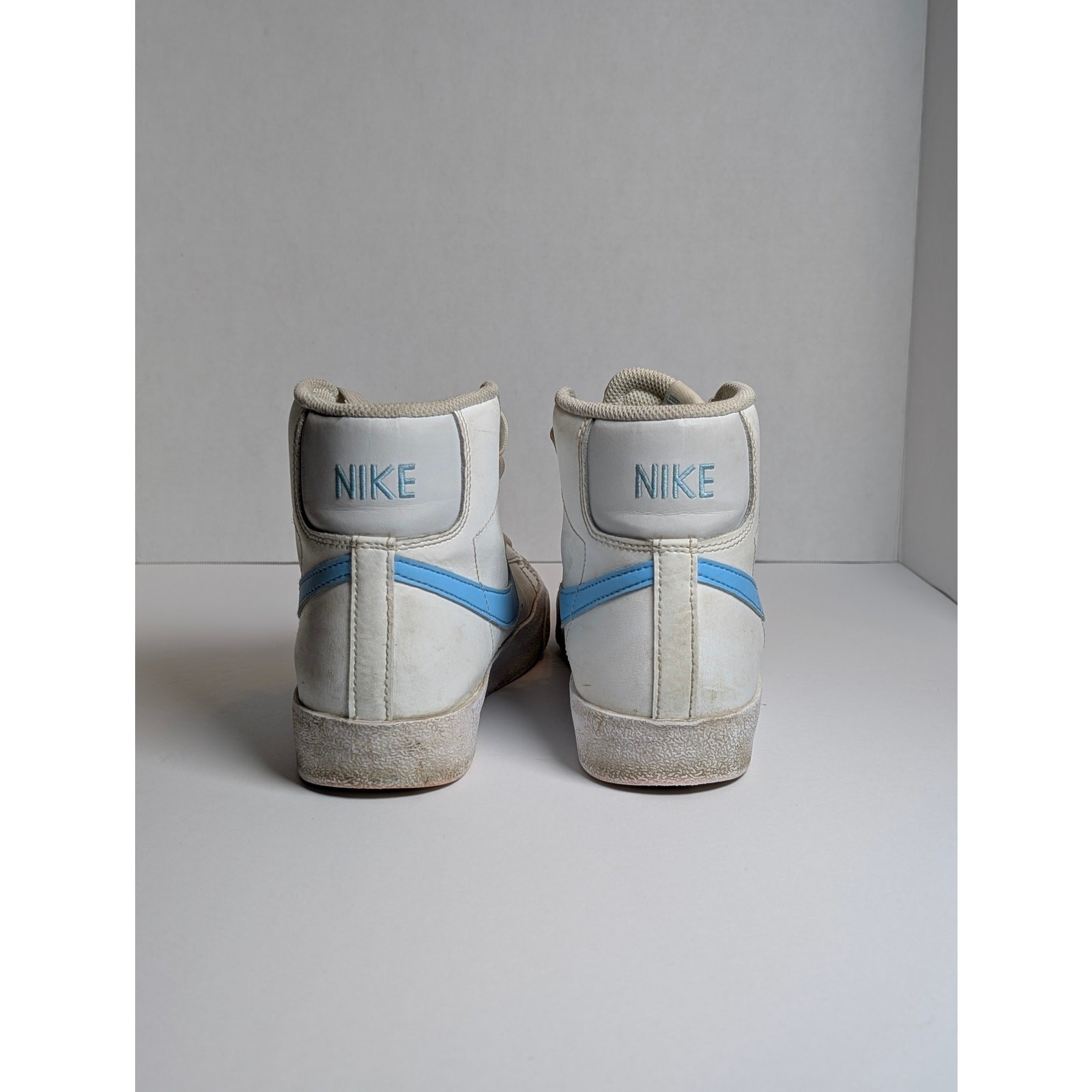Nike Blazer Mid 77 Vintage White University Blue DA4011-104 Youth 7Y Womens 8.5