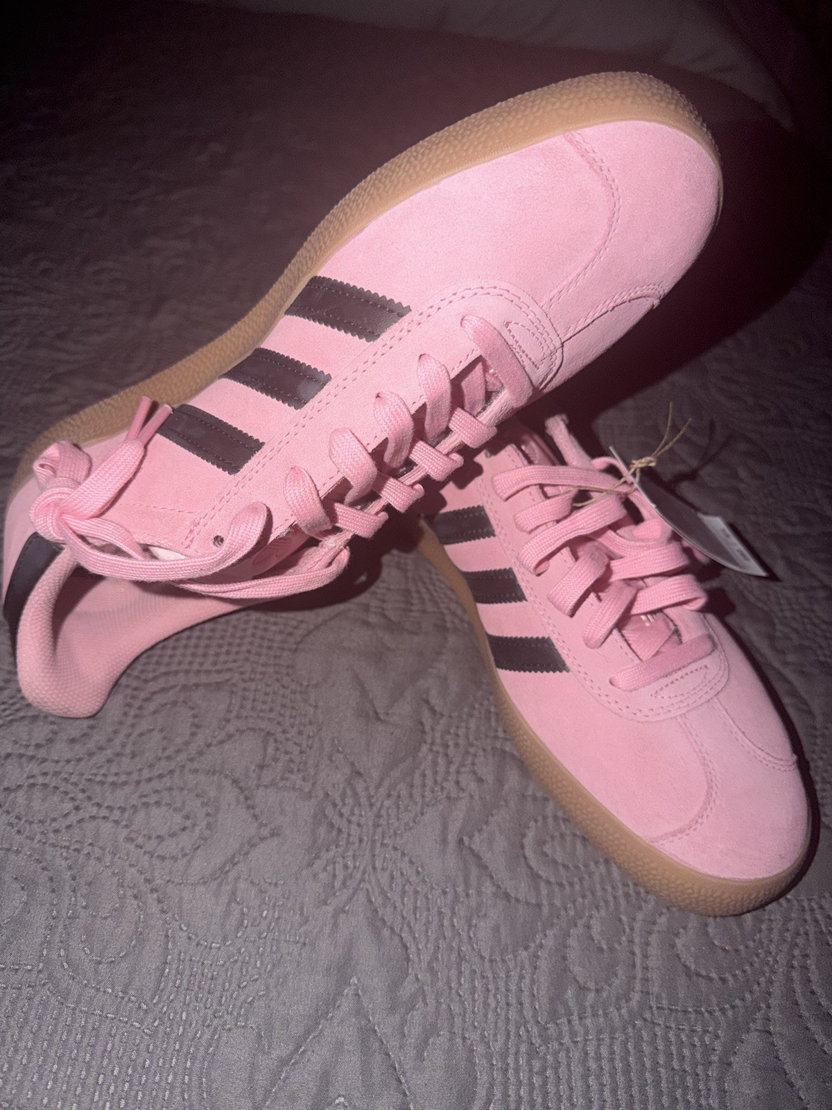 Adidas Gazelle ADV Sneakers Shoes – Unisex -Pink Size M10-W11