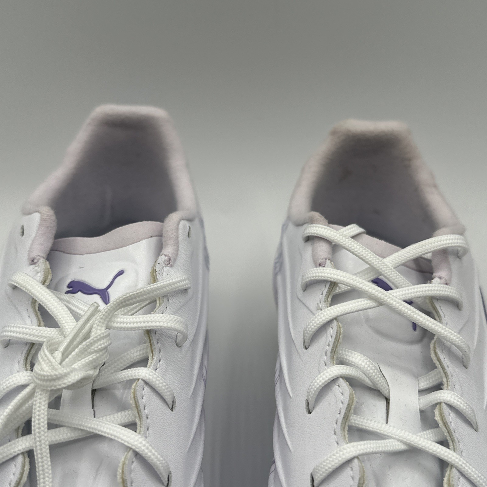 PUMA King Pro Brilliance Firm Ground Soccer Cleats Womens White Shoe 11.5