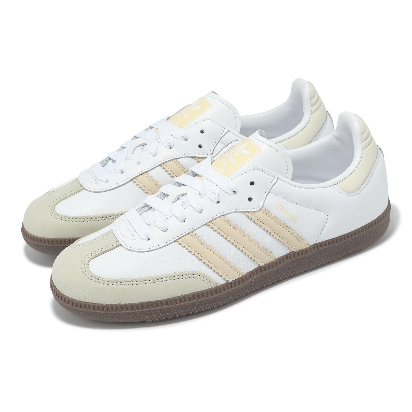 adidas Originals Samba OG W White Sand Strata Women Lifestyle Casual Shoe JH7300