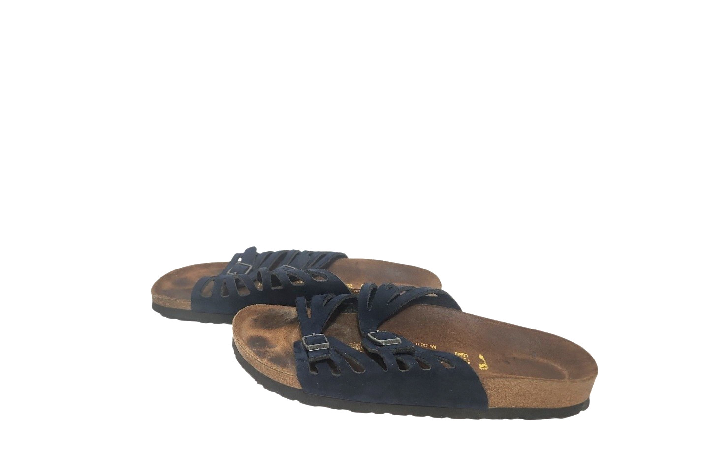 Birkenstock Granada Blue Buckle Strap Sandals Women’s EU 39/ US 8 NARROW