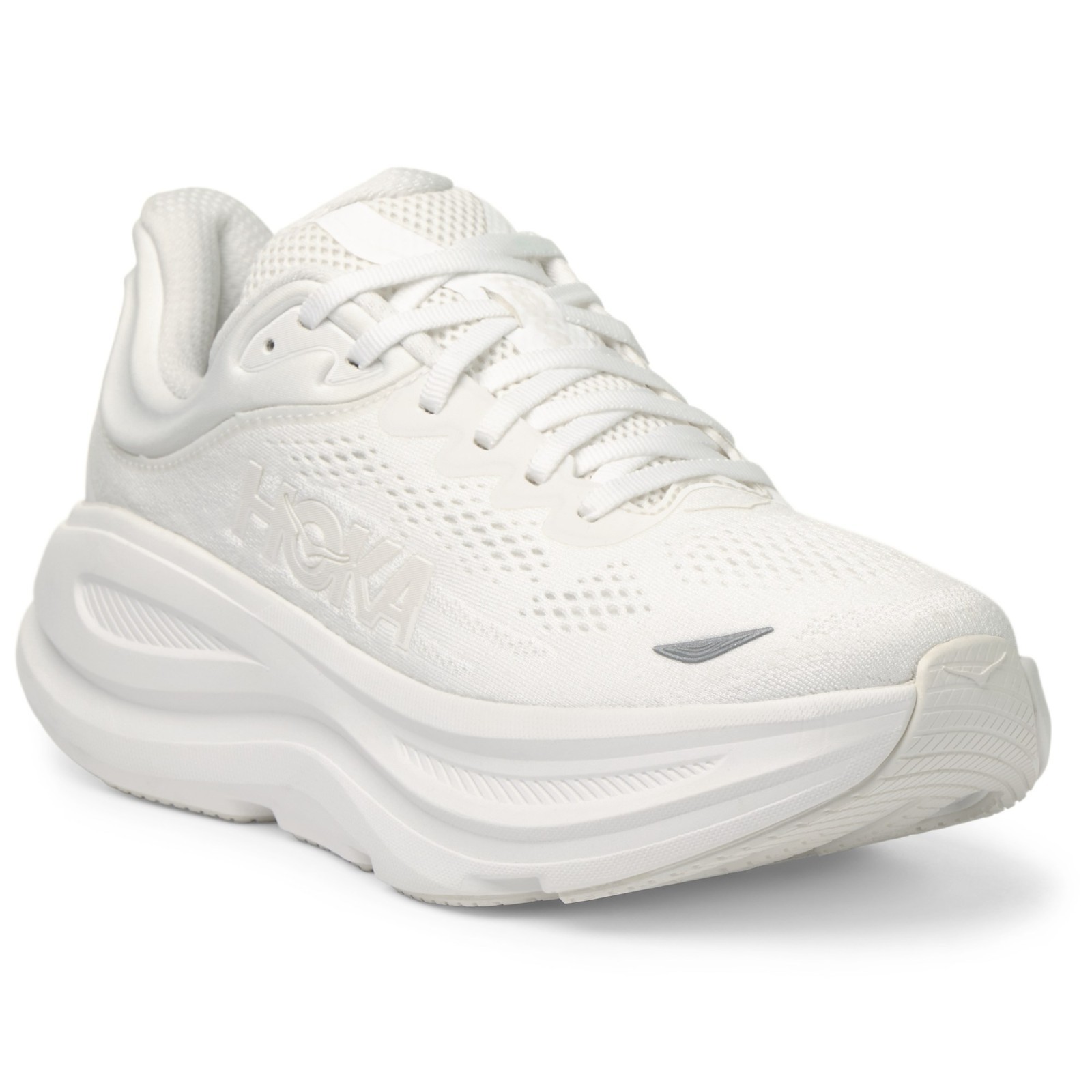 HOKA Bondi 9 Road-Running Shoes – Women’s, White/White