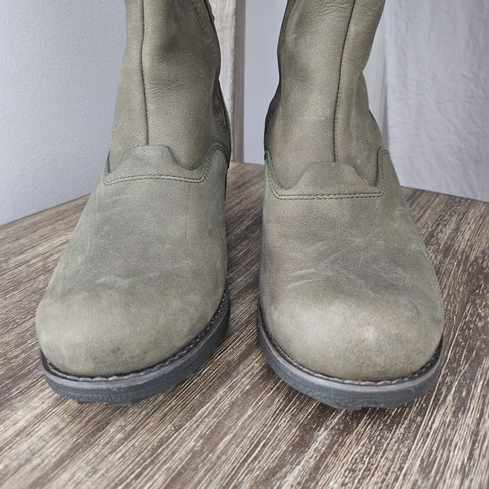 Merrell Tall Boots Women US6 UK3.5 EU36 Dusty Olive Performance Footwear Winter