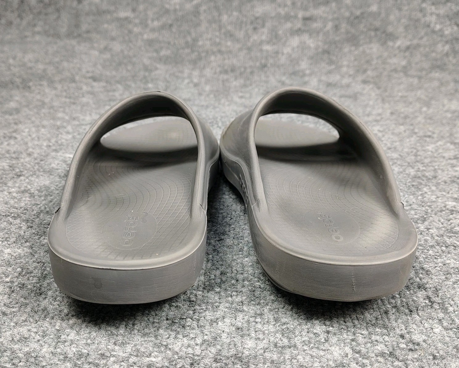 Oofos Ooahh W 10 M 8 Shoes Slip On Recovery Comfort Slide Sandals Gray
