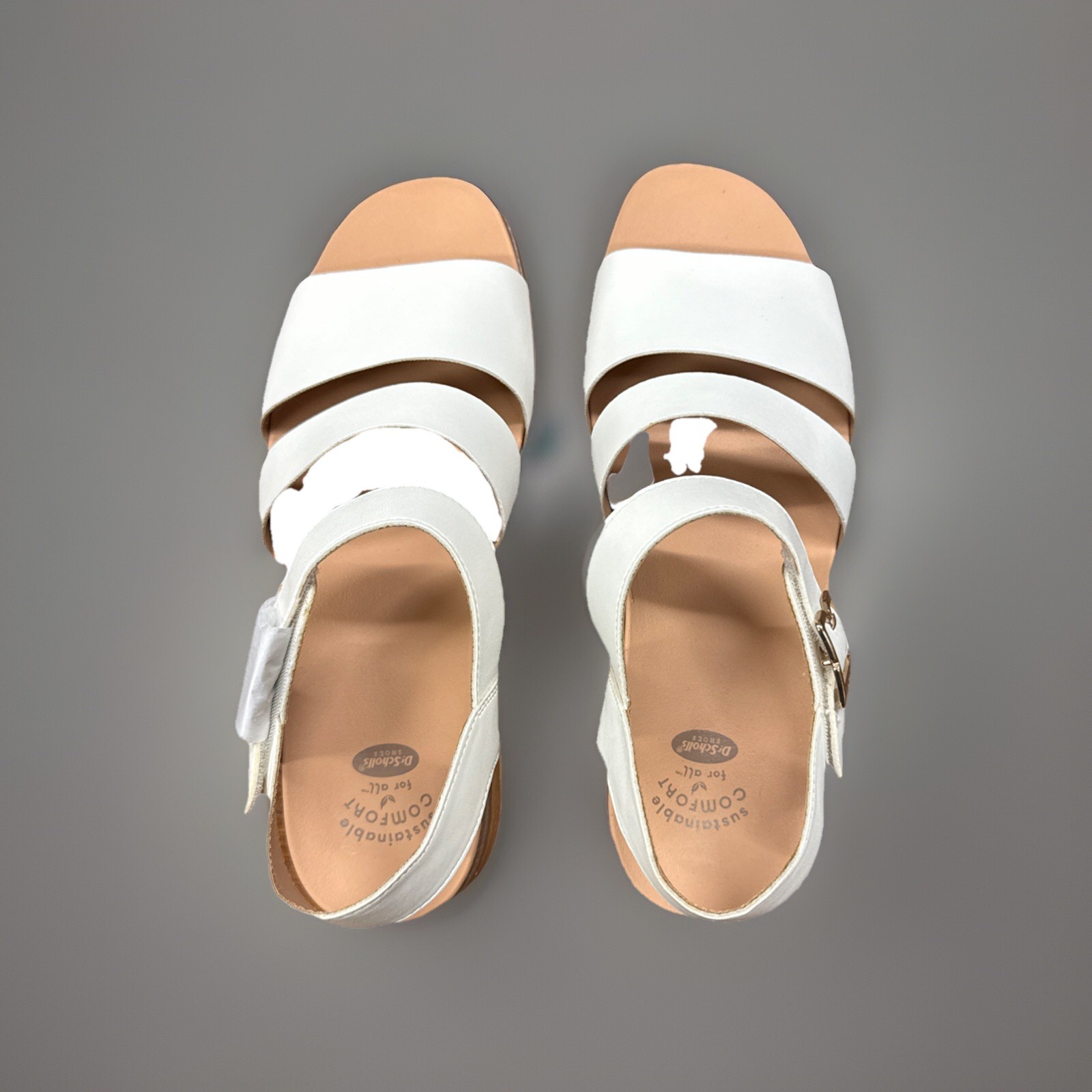 Dr. Scholl’s Shoes Women’s Island Glow Strappy Flat Sandal New In Box