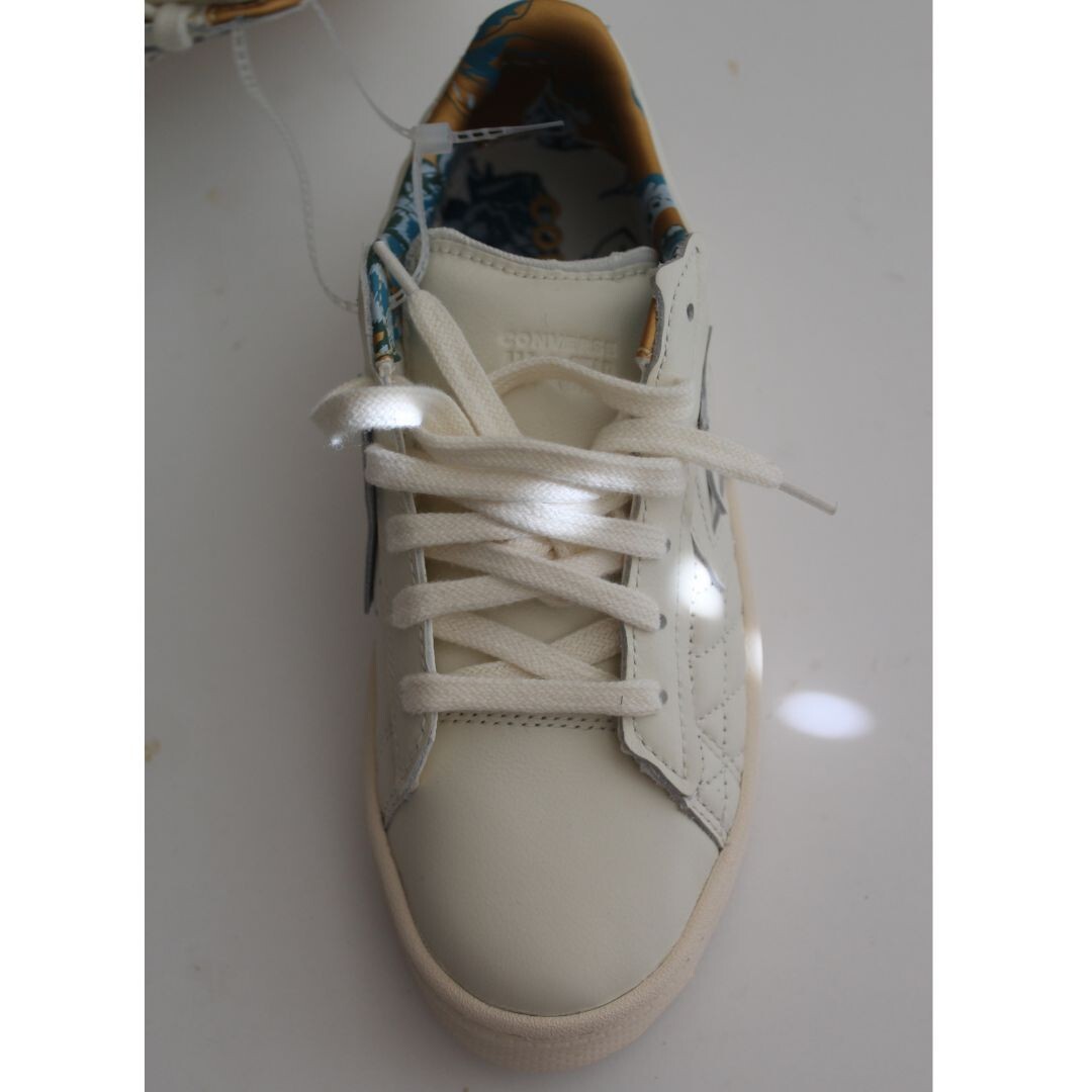 Converse Chase the Drip × SGA Pro Leather Lift Platform Low Ivory M- 3.5 W-5 New