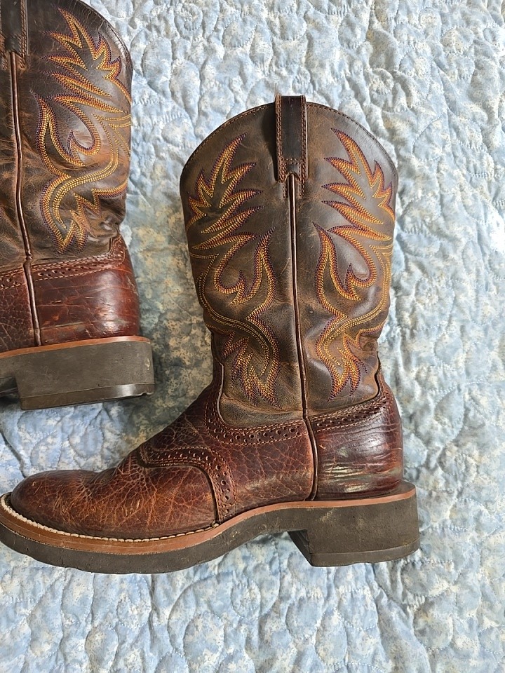ARIAT 7B Rodeo Heritage Women’s Western Boots Brown 29908 Cowgirl fair
