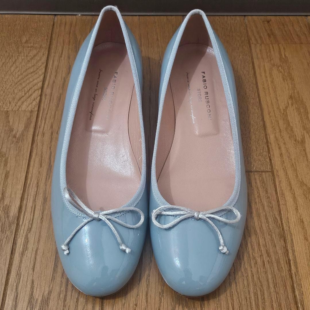 Good condition FABIO RUSCONI ballet shoes Made in Italy 24.0cm