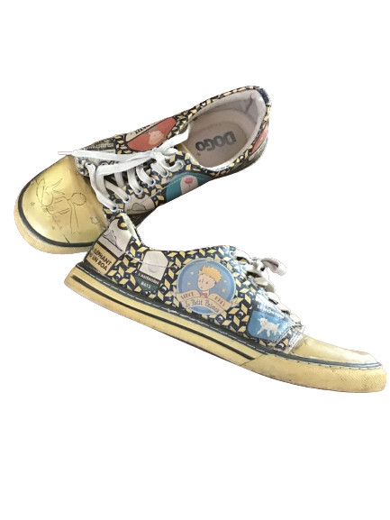 DOGO SHOES LE PETIT PRINCE THE LITTLE PRINCE SNEAKERS URBAN CITY ART NUMBER 39