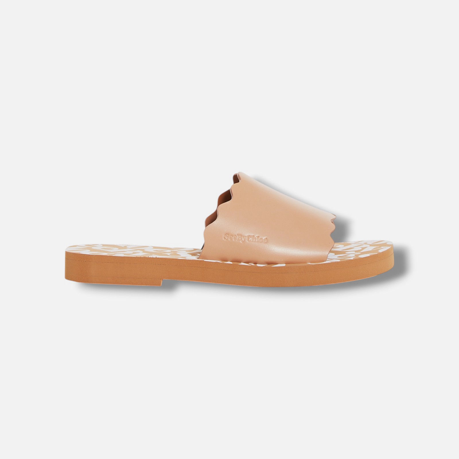 See by Chloé Women’s Brown Essie Sandal Slides Shoe Size 36