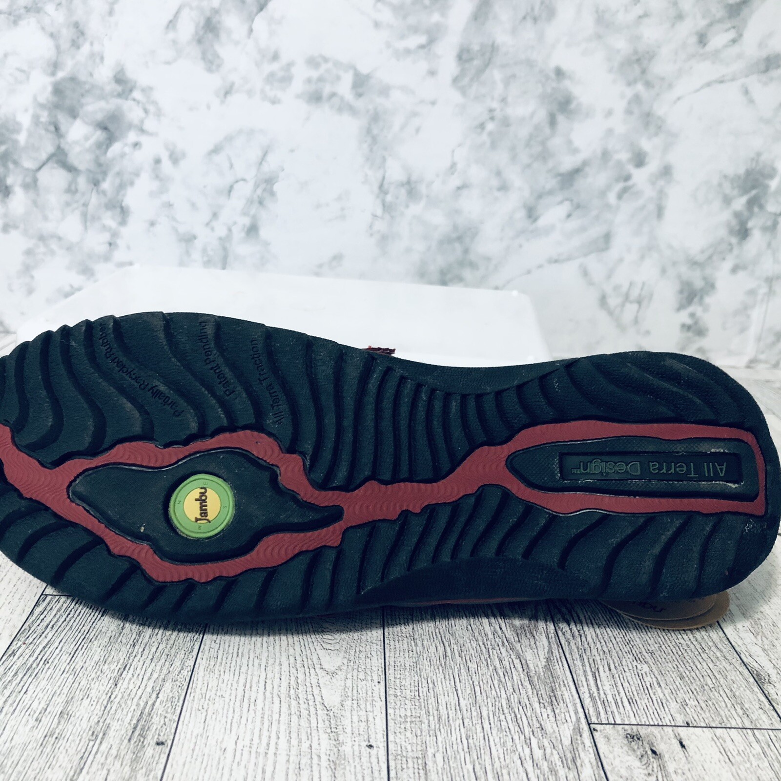 Jambu Abby Mary Jane Womens Shoes Size 8 Red Memory Foam Footbed