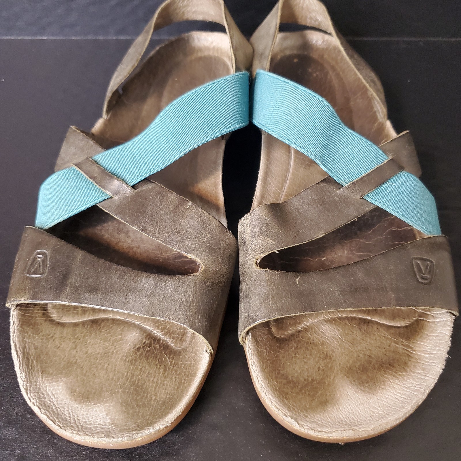 KEEN Dauntless Dahlia Leather Strappy Sandals Shoes Women’s Size 8 1014320